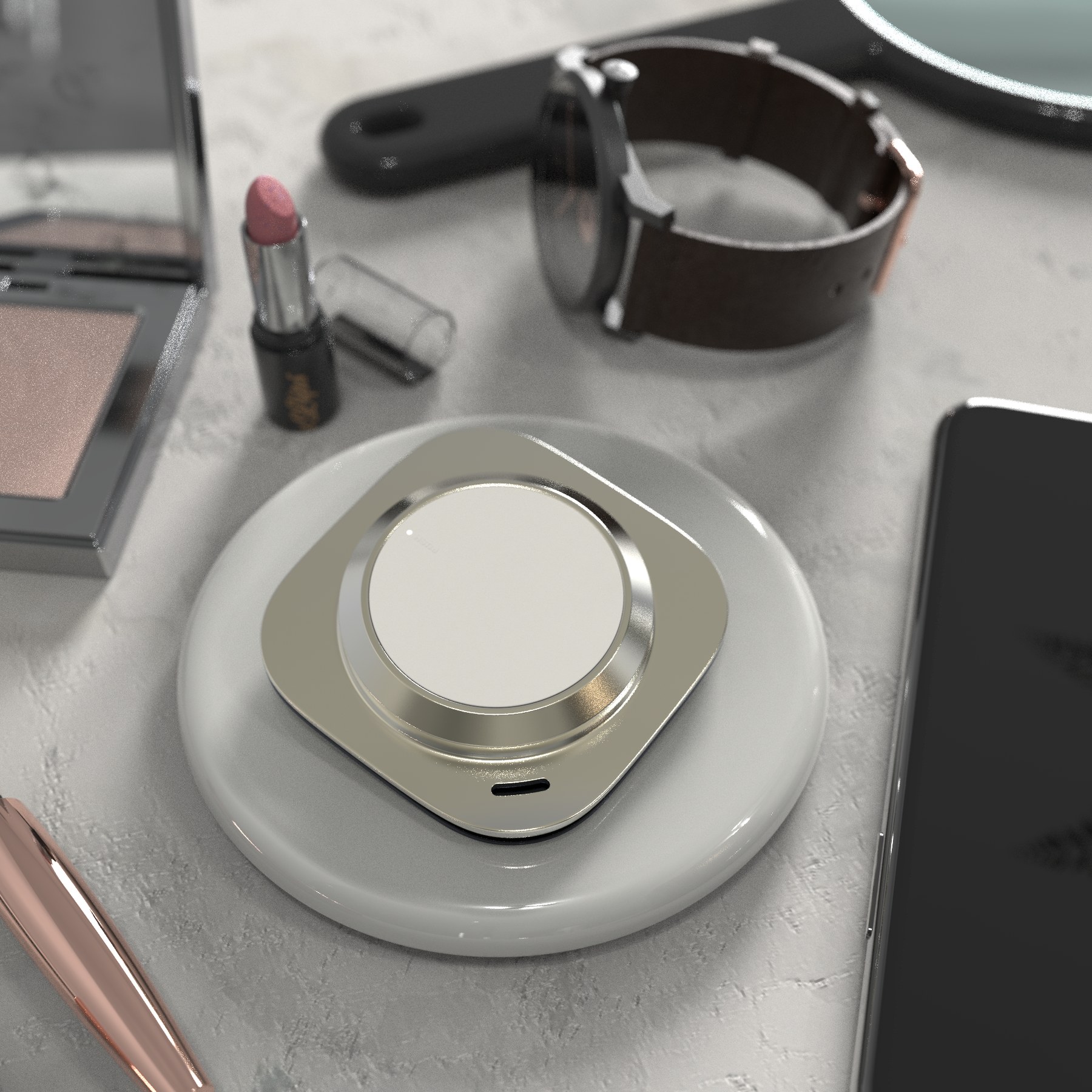 100% Cleaner compact personal accessory render
