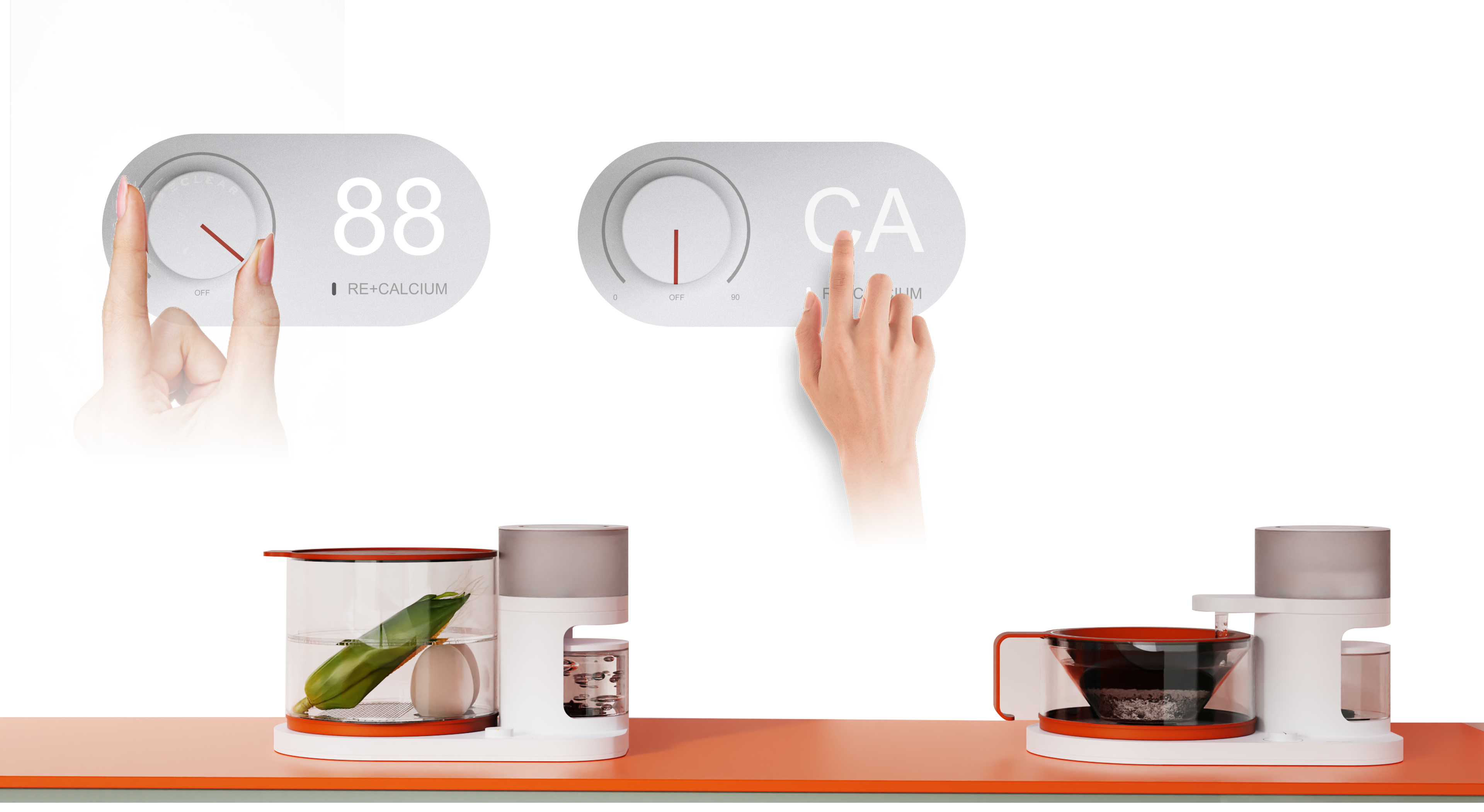 Water-State Cooker mode switching interaction