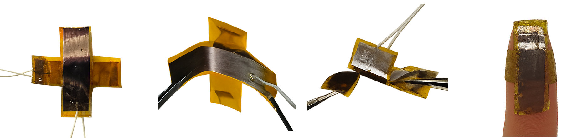 Mechanical performance and deformation states of the PVDF haptic actuator